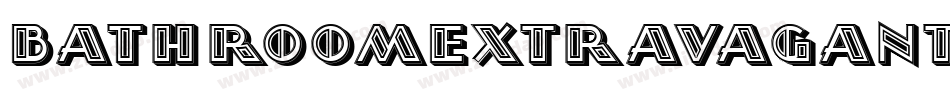BathroomExtravagantLight字体转换