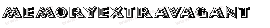MemoryExtravagant字体转换