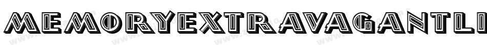 MemoryExtravagantLight字体转换