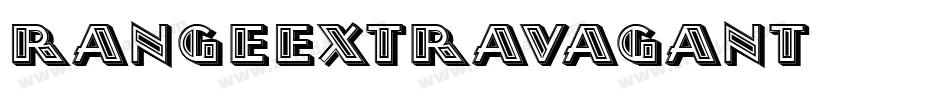 RangeExtravagant字体转换