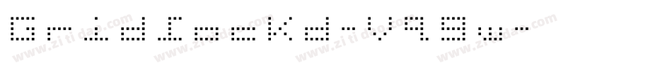 Gridlockd-Vq9w字体转换