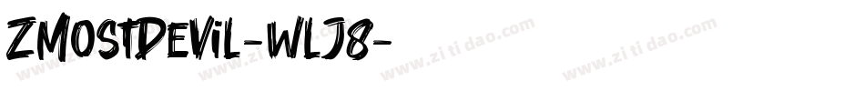 ZMostDevil-wlJ8字体转换