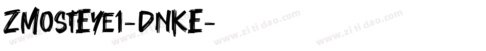 ZMostEye1-dnKE字体转换