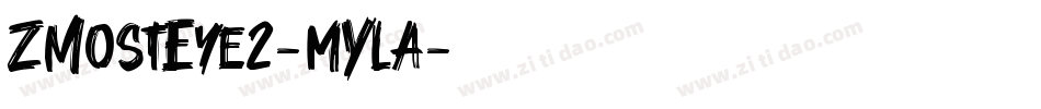 ZMostEye2-mYla字体转换