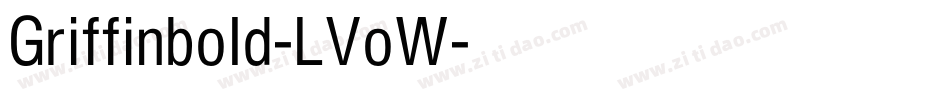 Griffinbold-LVoW字体转换