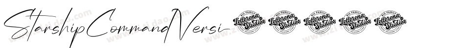 StarshipCommandVersi字体转换
