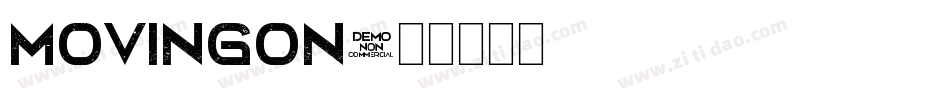 MovingOn字体转换
