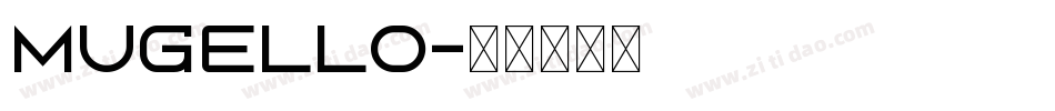Mugello字体转换