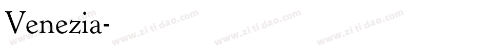 Venezia字体转换