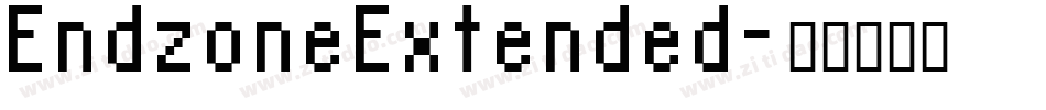 EndzoneExtended字体转换