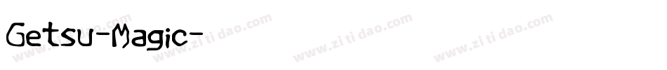 Getsu-Magic字体转换
