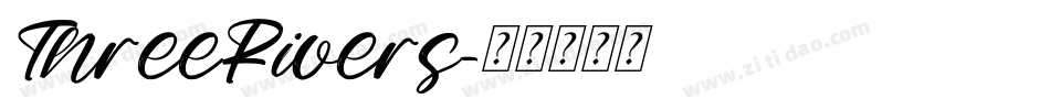 ThreeRivers字体转换