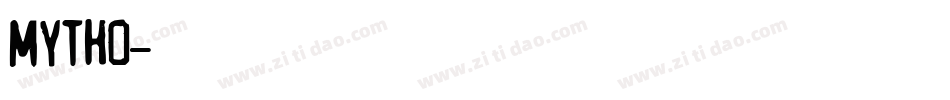 MYTHO字体转换
