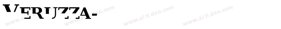 Veruzza字体转换