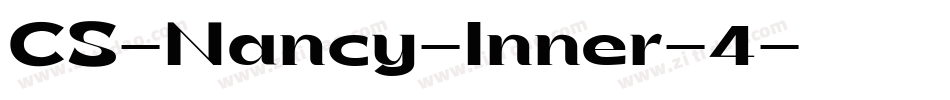 CS-Nancy-Inner-4字体转换