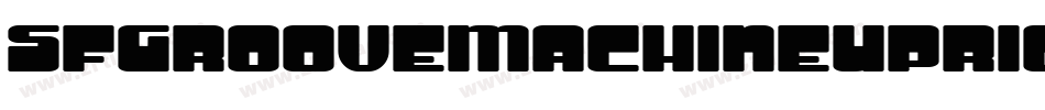 SfGrooveMachineUprightBold-dnYK字体转换 SfGrooveMachineUprightBold-dnYK字体转换