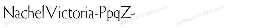 NachelVictoria-PpqZ字体转换