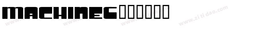 MachineC字体转换