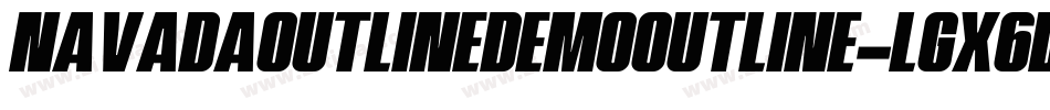 NavadaOutlineDemoOutline-lgx6d字体转换