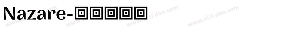 Nazare字体转换