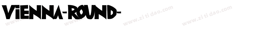 Vienna-Round字体转换