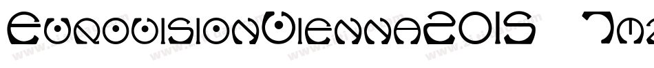 EurovisionVienna2015-7mzB字体转换