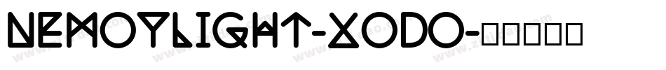 NemoyLight-xOdO字体转换