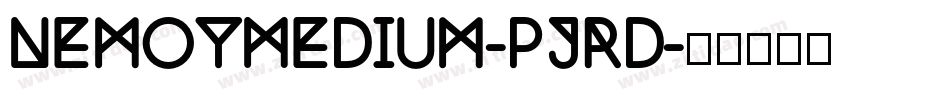 NemoyMedium-pjrD字体转换