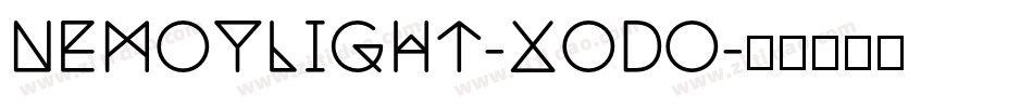 NemoyLight-xOdO字体转换