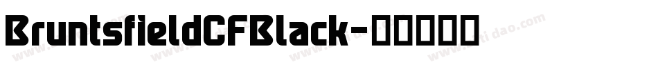 BruntsfieldCFBlack字体转换 BruntsfieldCFBlack字体转换