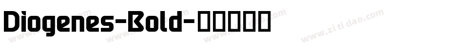 Diogenes-Bold字体转换