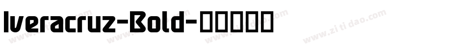 Iveracruz-Bold字体转换