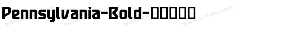 Pennsylvania-Bold字体转换 Pennsylvania-Bold字体转换
