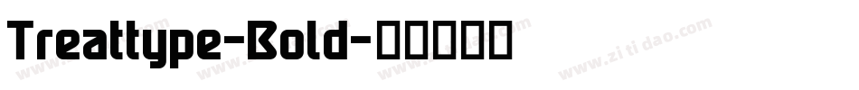 Treattype-Bold字体转换