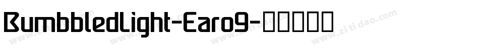 BumbbledLight-Earo9字体转换