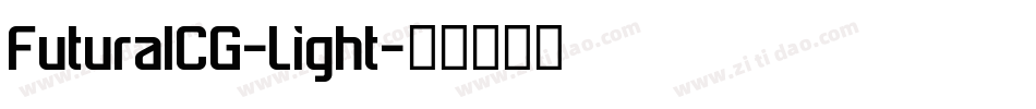 FuturaICG-Light字体转换 FuturaICG-Light字体转换