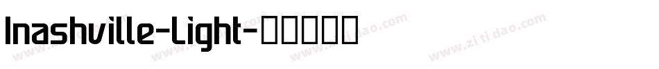 Inashville-Light字体转换