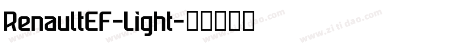 RenaultEF-Light字体转换 RenaultEF-Light字体转换