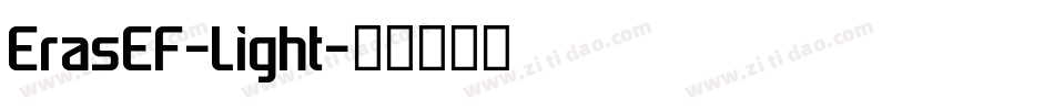 ErasEF-Light字体转换