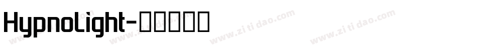 HypnoLight字体转换