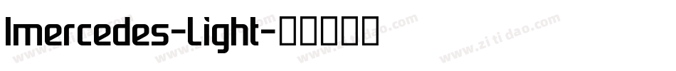 Imercedes-Light字体转换