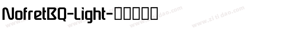 NofretBQ-Light字体转换