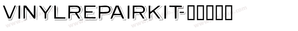 VINYLREPAIRKIT字体转换