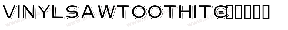 VinylSawtoothITC字体转换