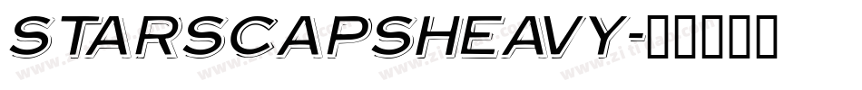 StarsCapsHeavy字体转换