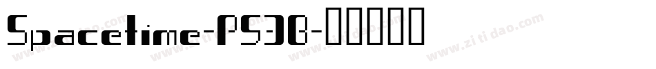 Spacetime-P53B字体转换