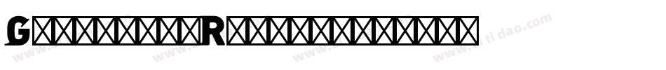 Grothika-Regular字体转换