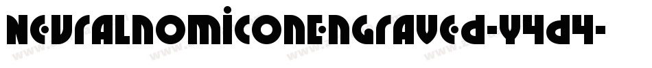 NeuralnomiconEngraved-Y4d4字体转换