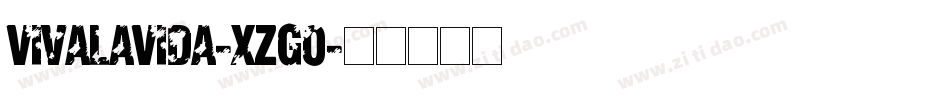 VivaLaVida-xZg0字体转换