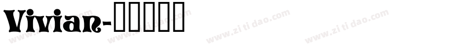 Vivian字体转换